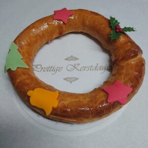 Roomboter amandel kerstkrans