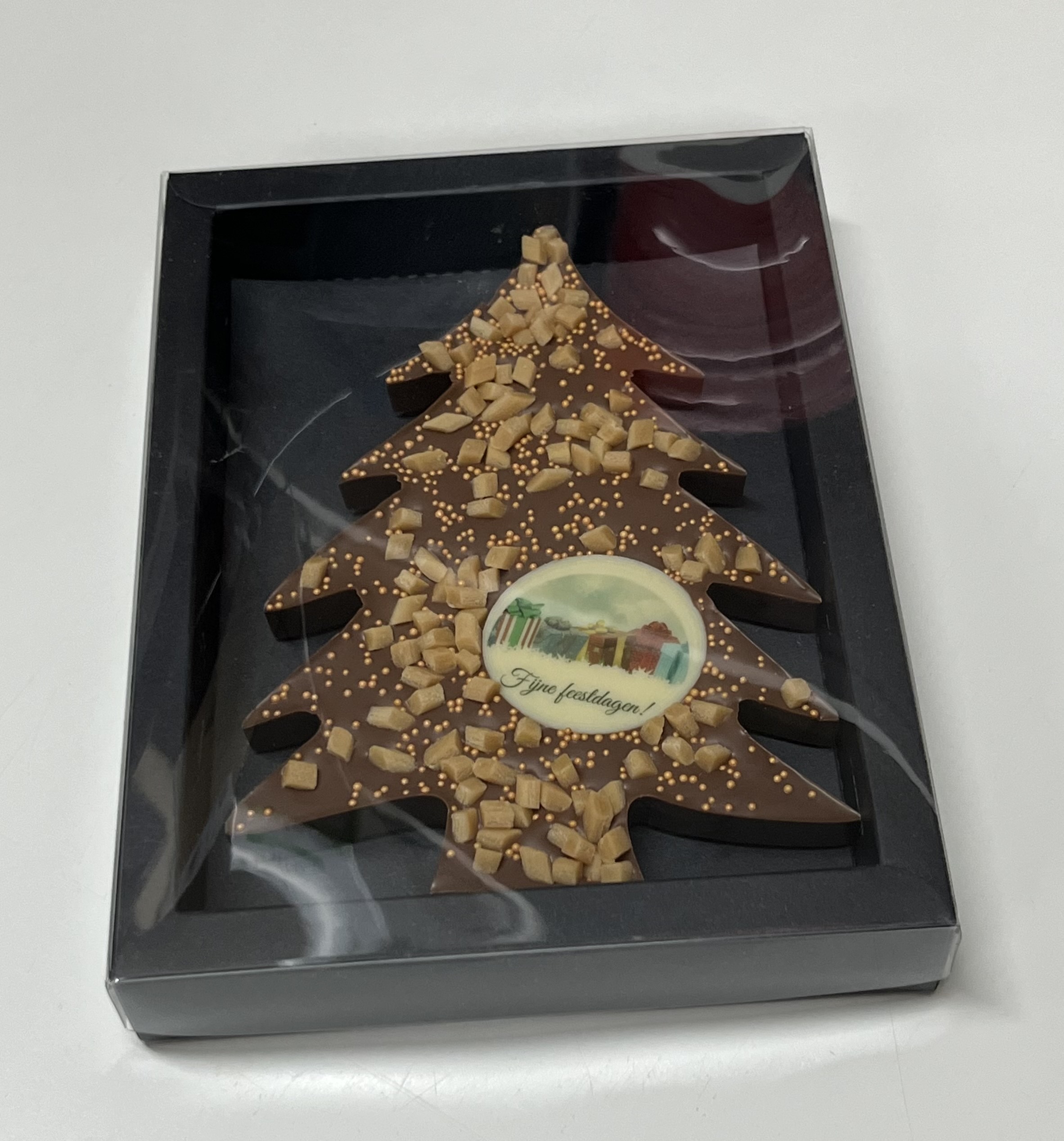 Kerstboom Karamel melk chocolade