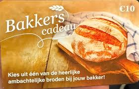 Bakkers cadeau kaart