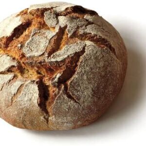 Rustiek rond desembrood wit 600 gram